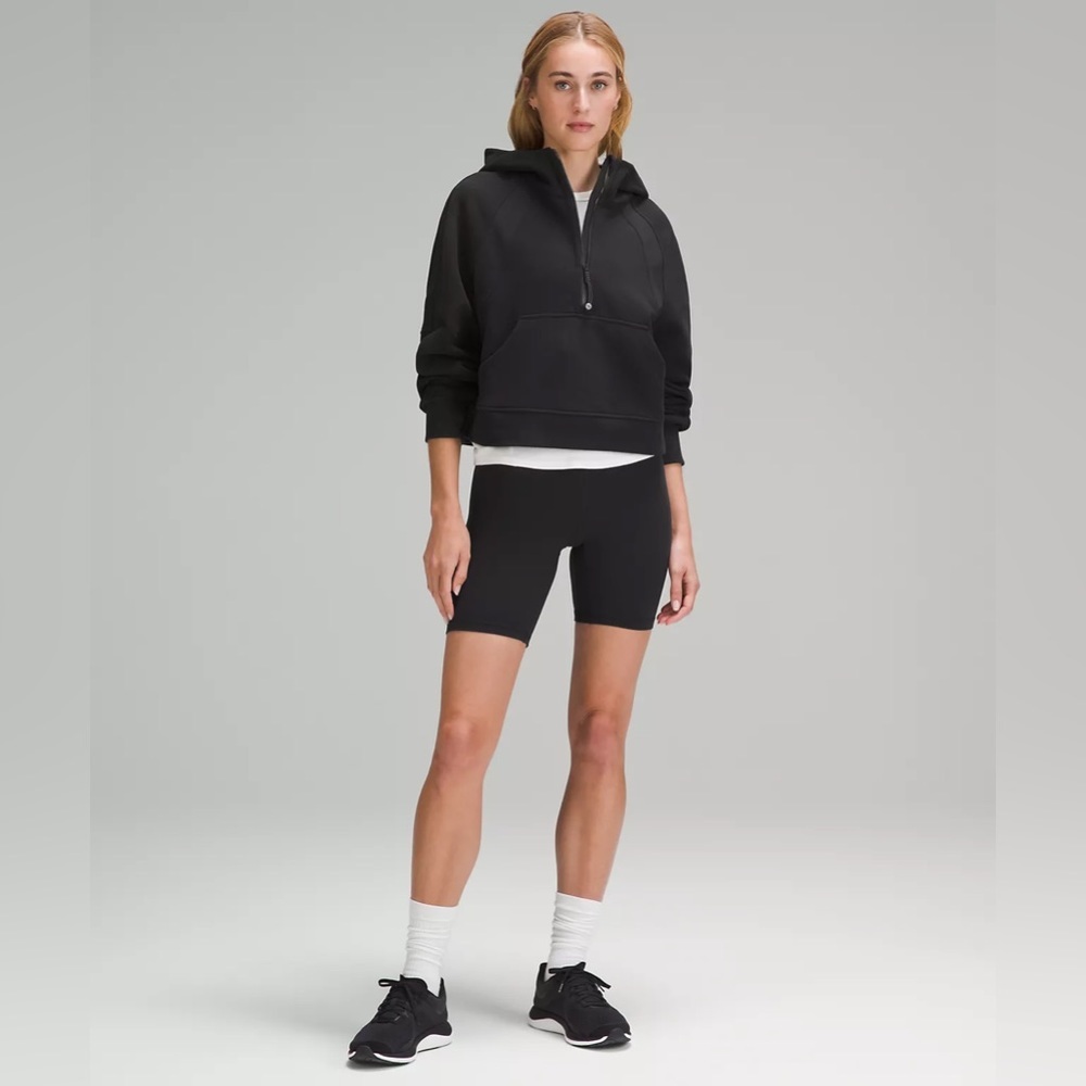 Scuba Oversized Half-Zip Hoodie. Black.‎ Size L/XL  EUC - Picture 2 of 6